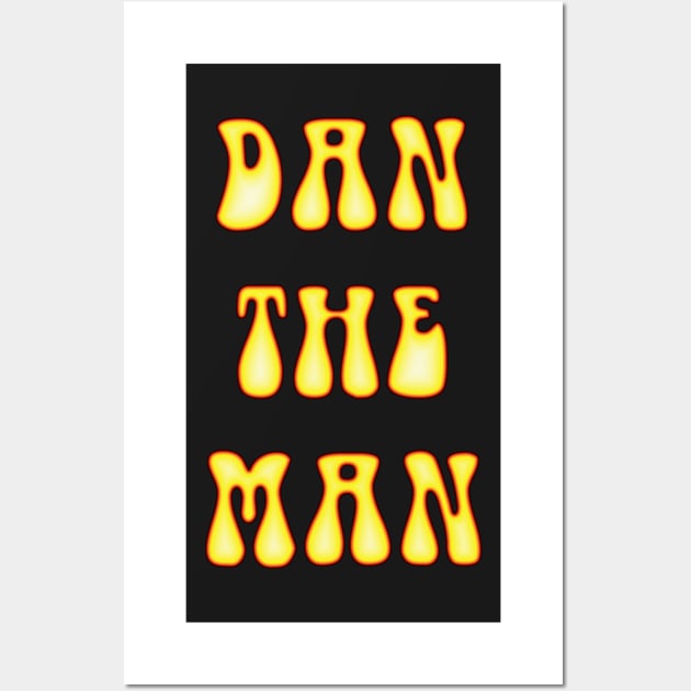 Dan The Man - Fun with Fire Bubbles Wall Art by SolarCross